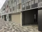 Osłony elewacyjne z siatki cięto-ciągnionej w Frederiksbergu, Dania