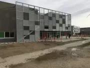 Osłony elewacyjne z siatki cięto-ciągnionej w Frederiksbergu, Dania